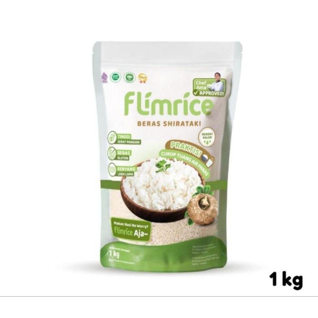 

Flimrice Beras Shirataki 1kg
