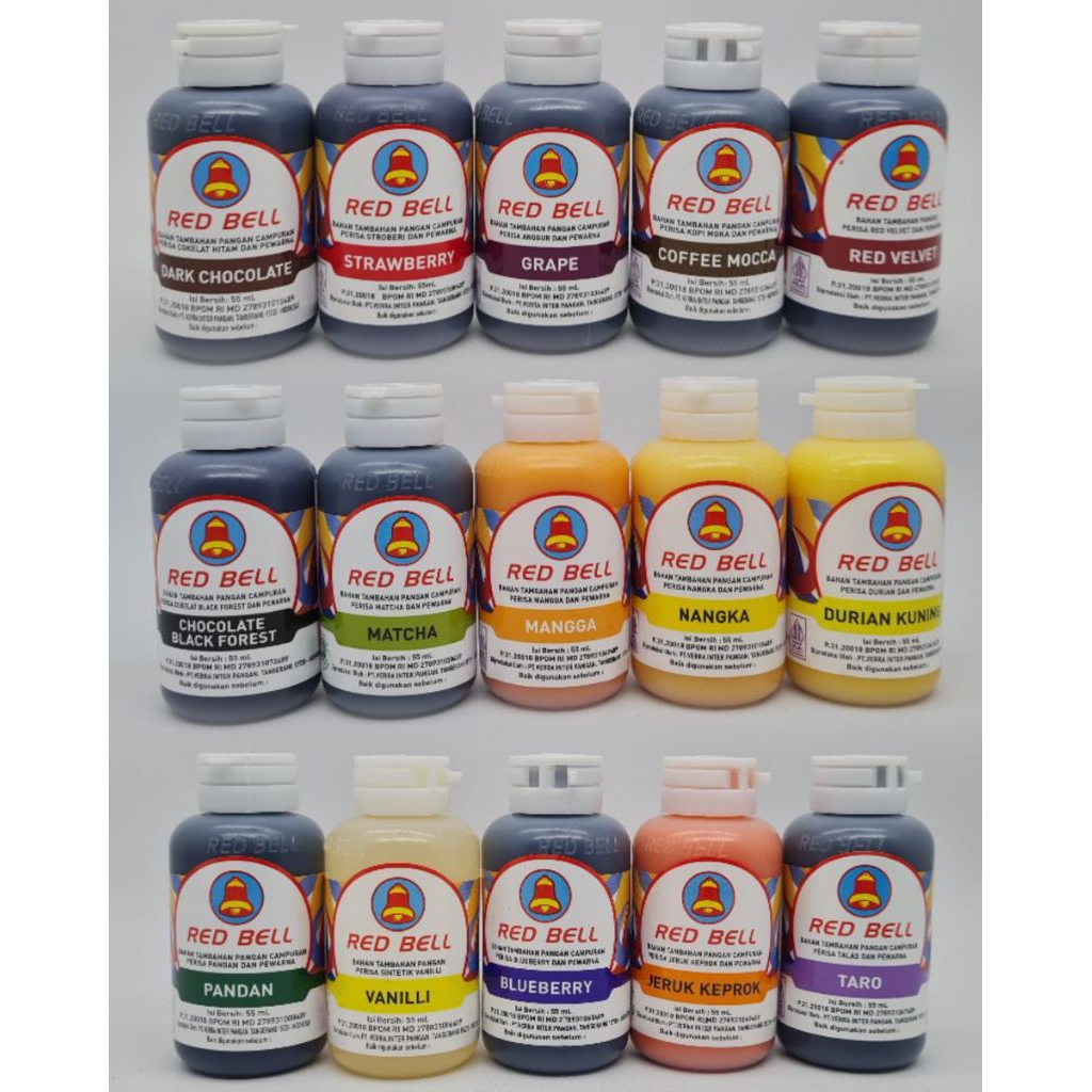 

Red Bell Essence / Perisa Makanan / Esen Pasta (55ml)