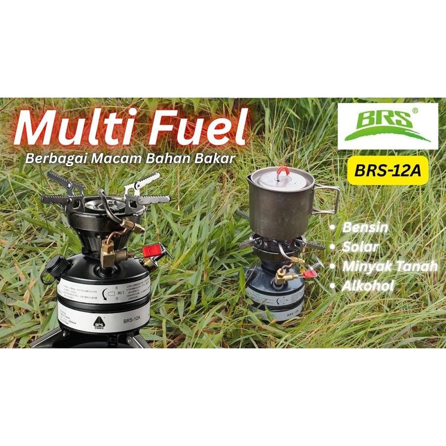 Kompor Multi Fuel Bahan Bakar BRS 12A