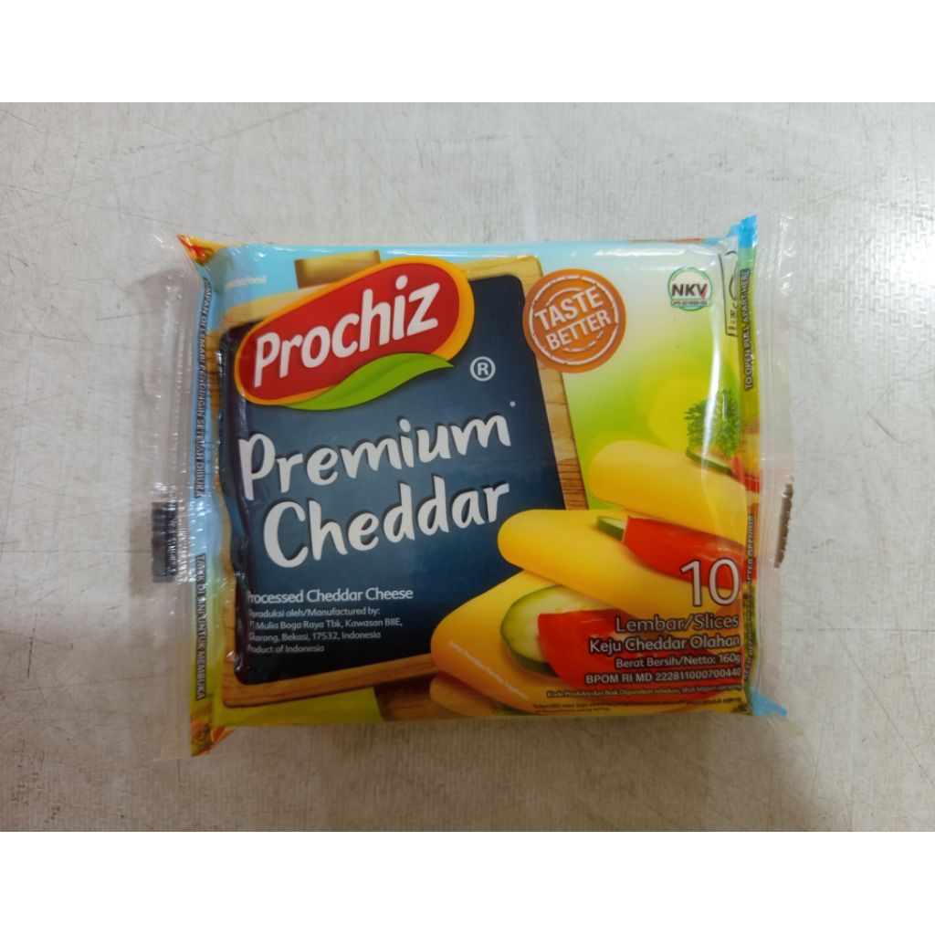 

PROCHIZ PREMIUM CHEEDAR slice 10s