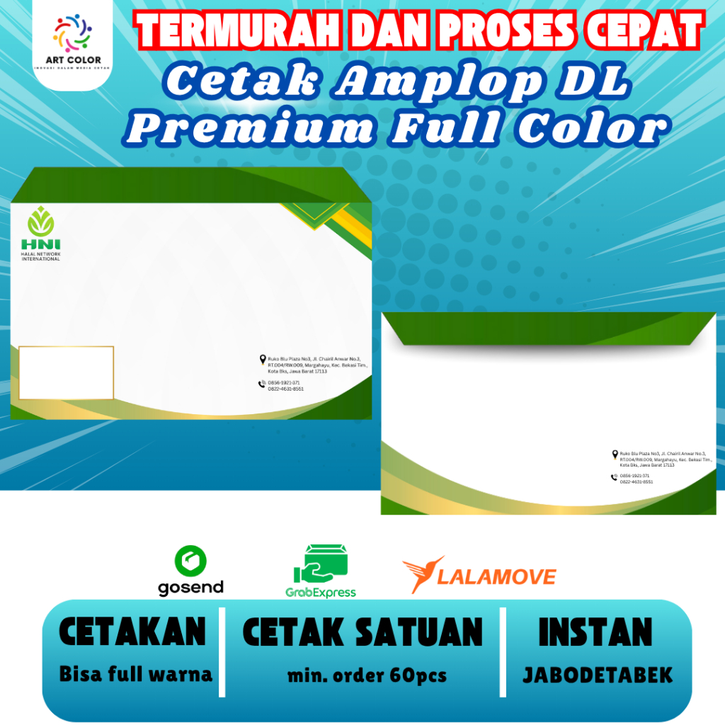 

AMPLOP CUSTOM DESAIN GEREJA/PERUSAHAAN BISA FULL COLOUR BAHAN TEBAL FREE DESAIN FREE LAMINASI (TERMURAH SEJABODETABEK) SEHARI JADI