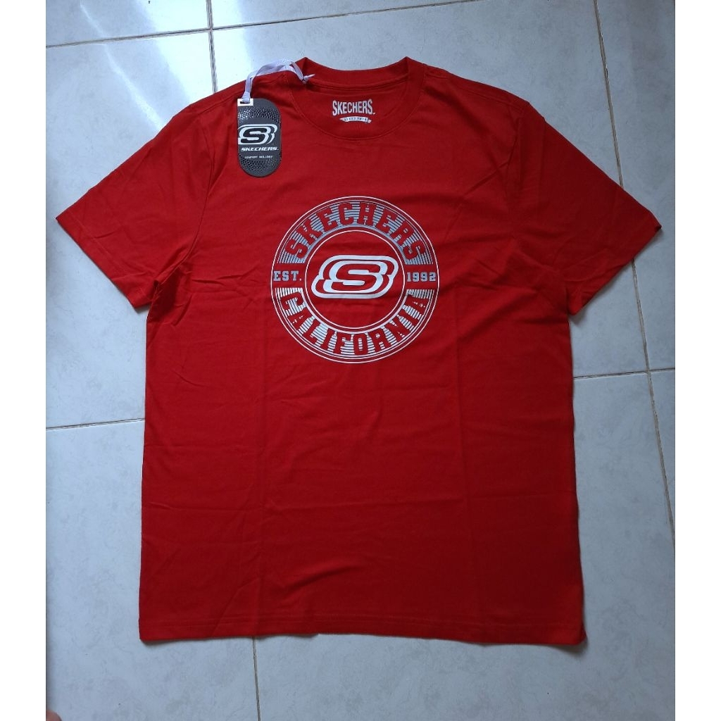 Kaos Skechers Katun Pria Original BIGSALE
