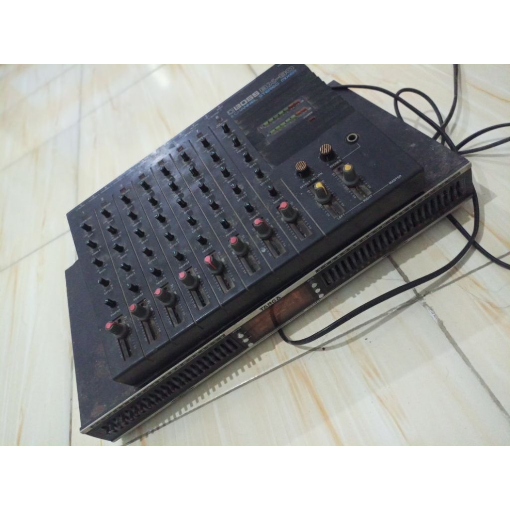 mixer aoudio boss made in japan + equalizer targa