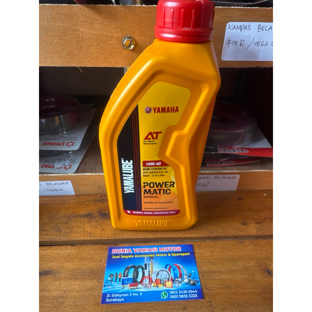 Oli power matic 10w-40 0,8liter