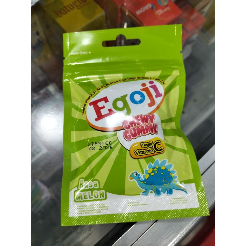 

Permen Nafsu makan Egoji gummy melon