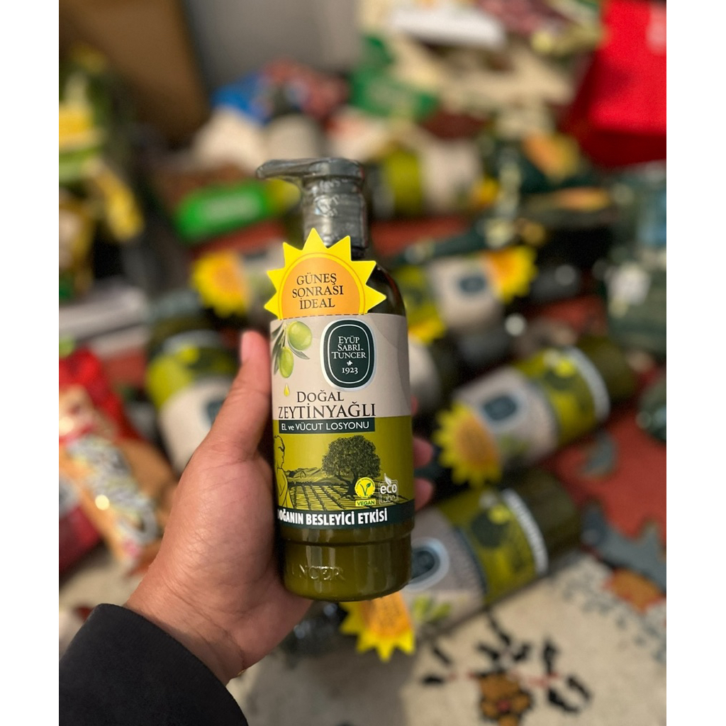 EYUP HANDBODY READY STOCK Eyup Sabri Tuncer Natural Olive Oil Hand & Body Lotion – 300 ml