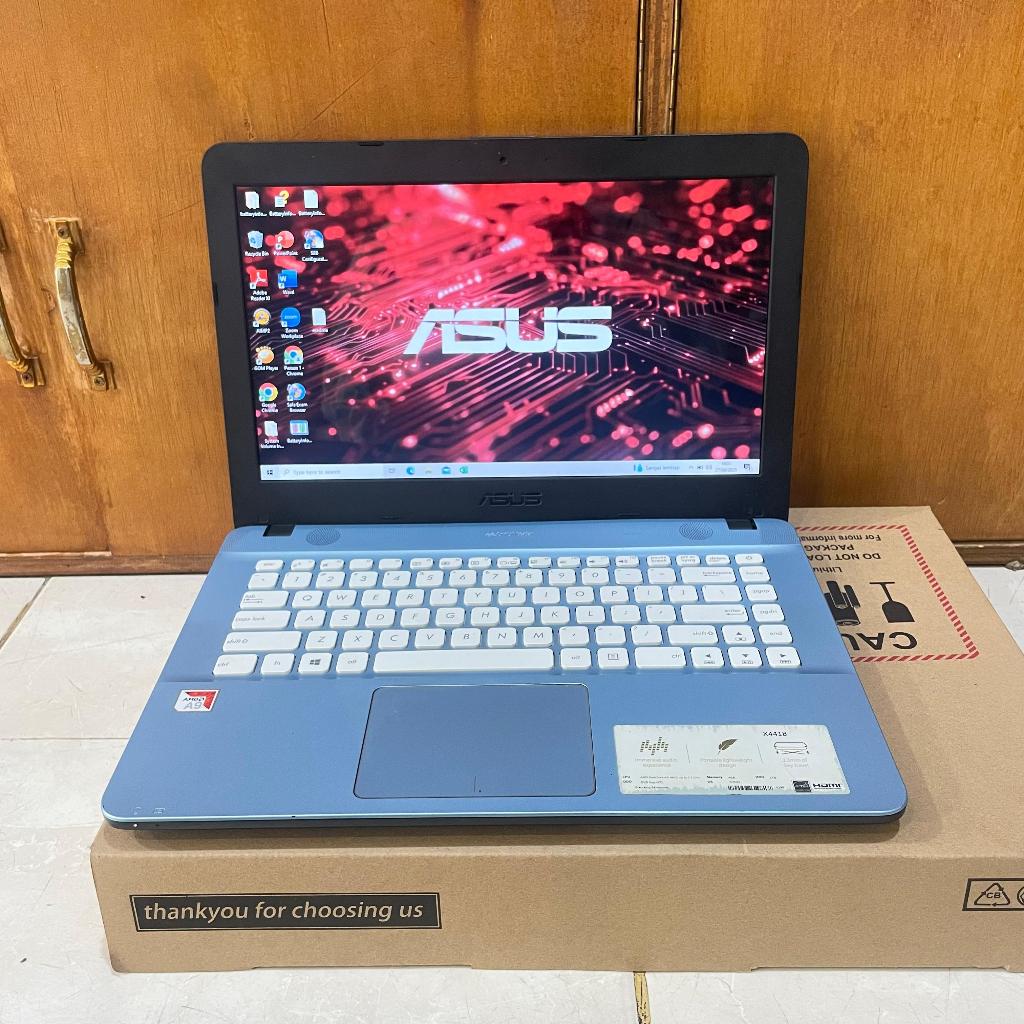 READYSTOCK Laptop Asus X441BA, Amd A9-9420, 4/1TB, Blue