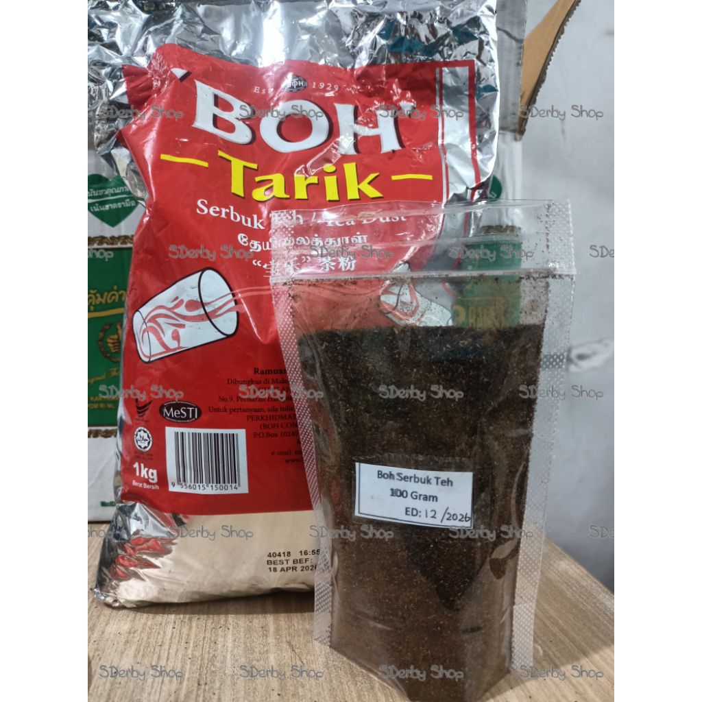 

Boh Teh Tarik Serbuk Teh Repack 100gram