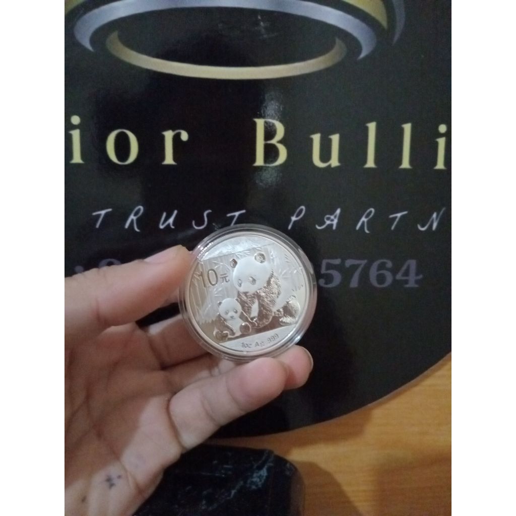 Koin Perak 1 oz Silver Panda 2012