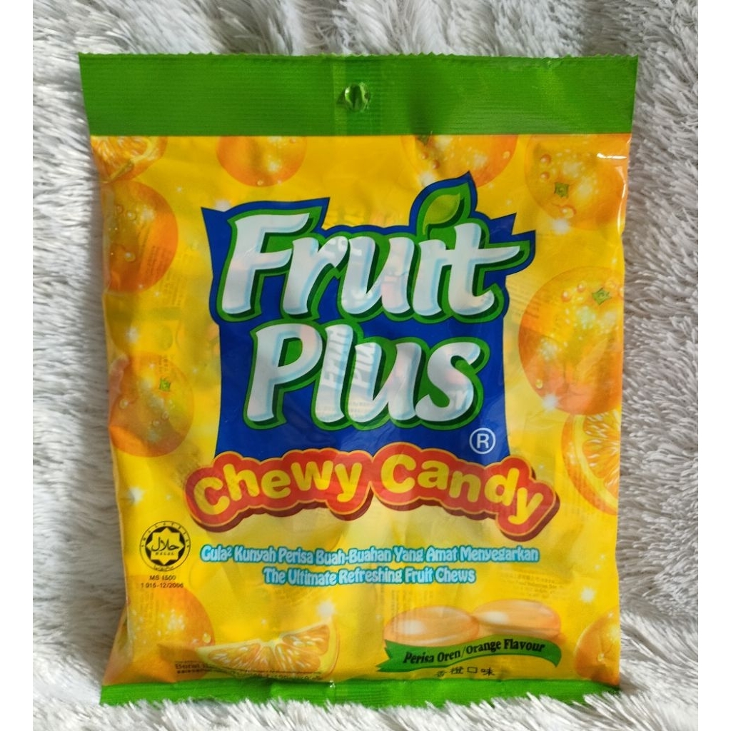 

Fruit Plus Chewy Candy/Permen Lunak Rasa Buah 120 gr