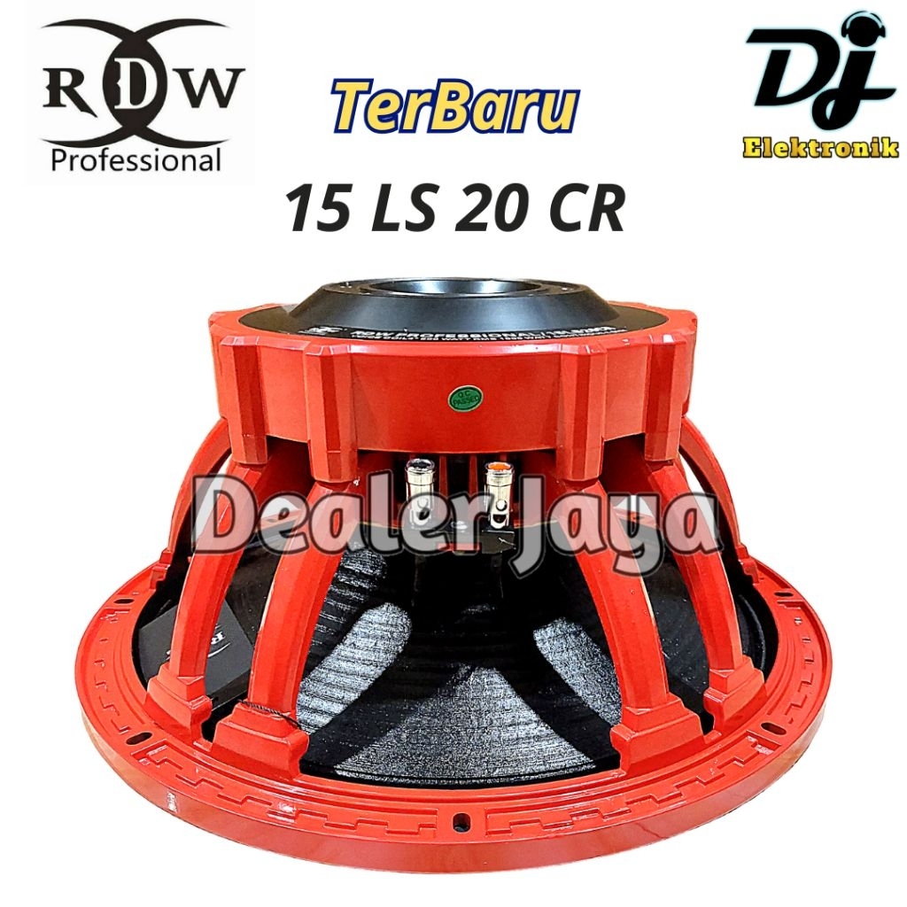 Speaker Komponen RDW 15 LS 20 CR / 15 LS 20CR / 15LS20CR - 15 inch