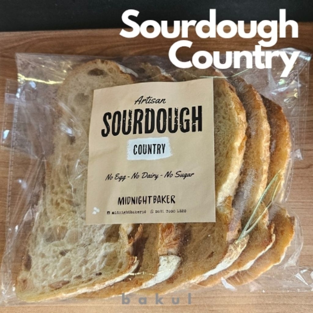 

Half Sourdough Artisan Country Midnight Baker