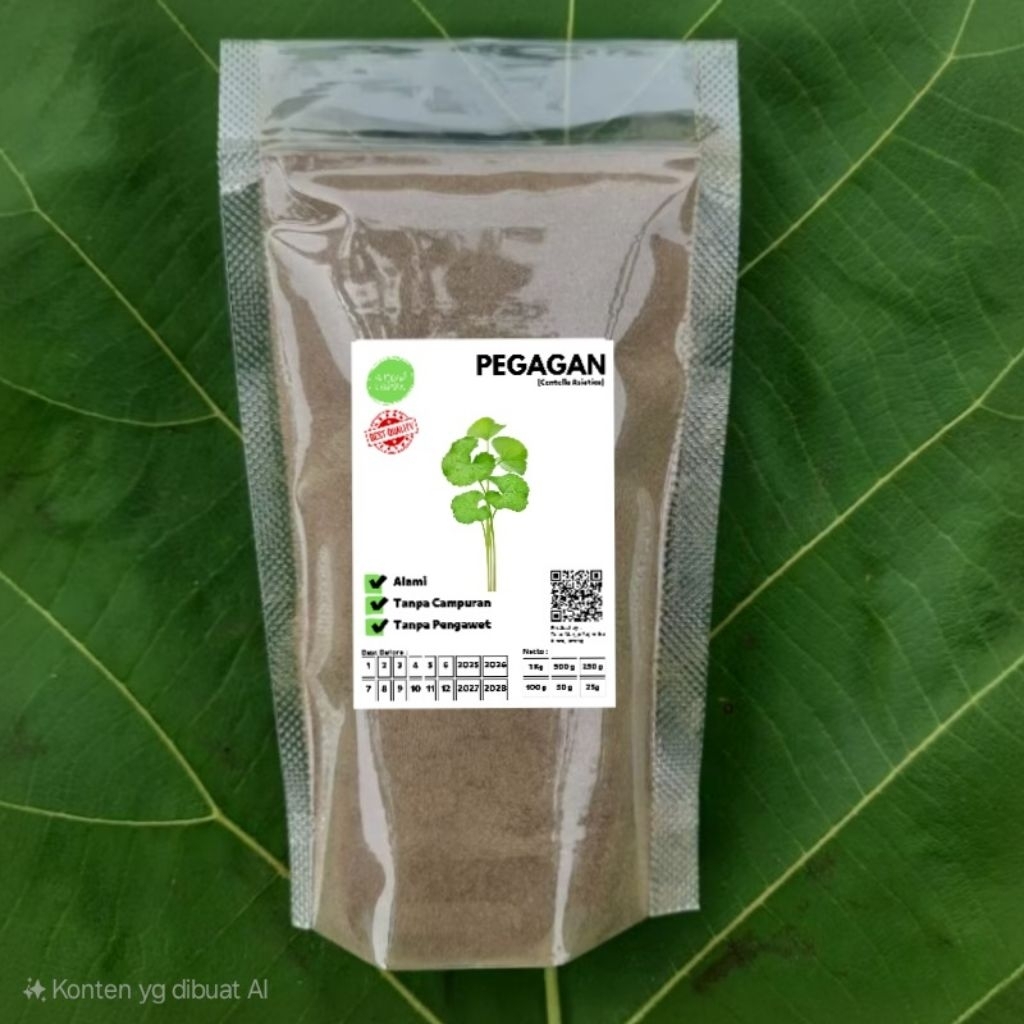 

Bubuk Serbuk Daun Pegagan isi 100 Gram