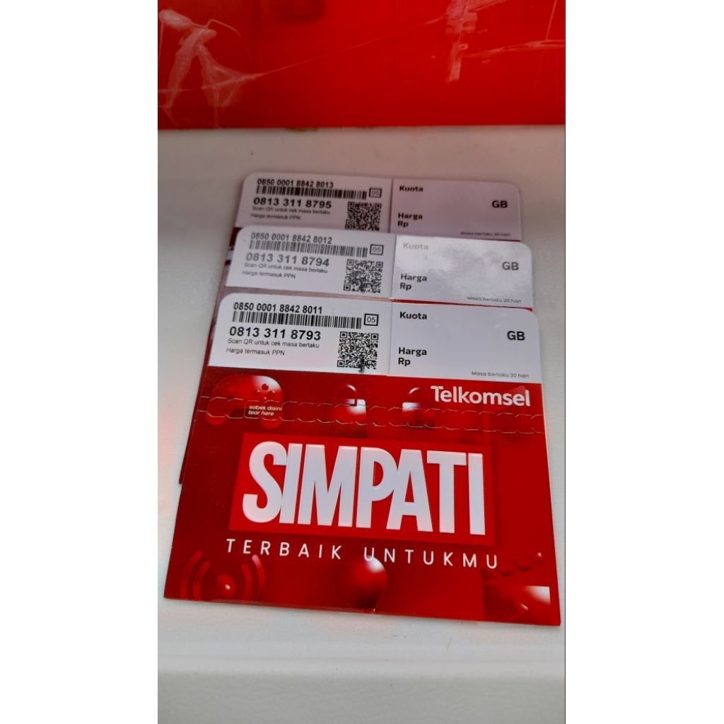 Kartu perdana telkomsel SIMPATI 11 digit free kuota internet,paket nelpon dan sms