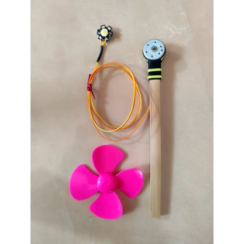 dinamo lampu layangan LED HPL fullset siap pakai SUPER TERANG