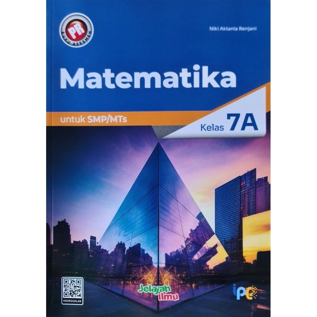 Buku lks pr interaktif Matematika kelas VII, 7 semester 1 tahun 2023 kurikulum merdeka Intan Pariwar