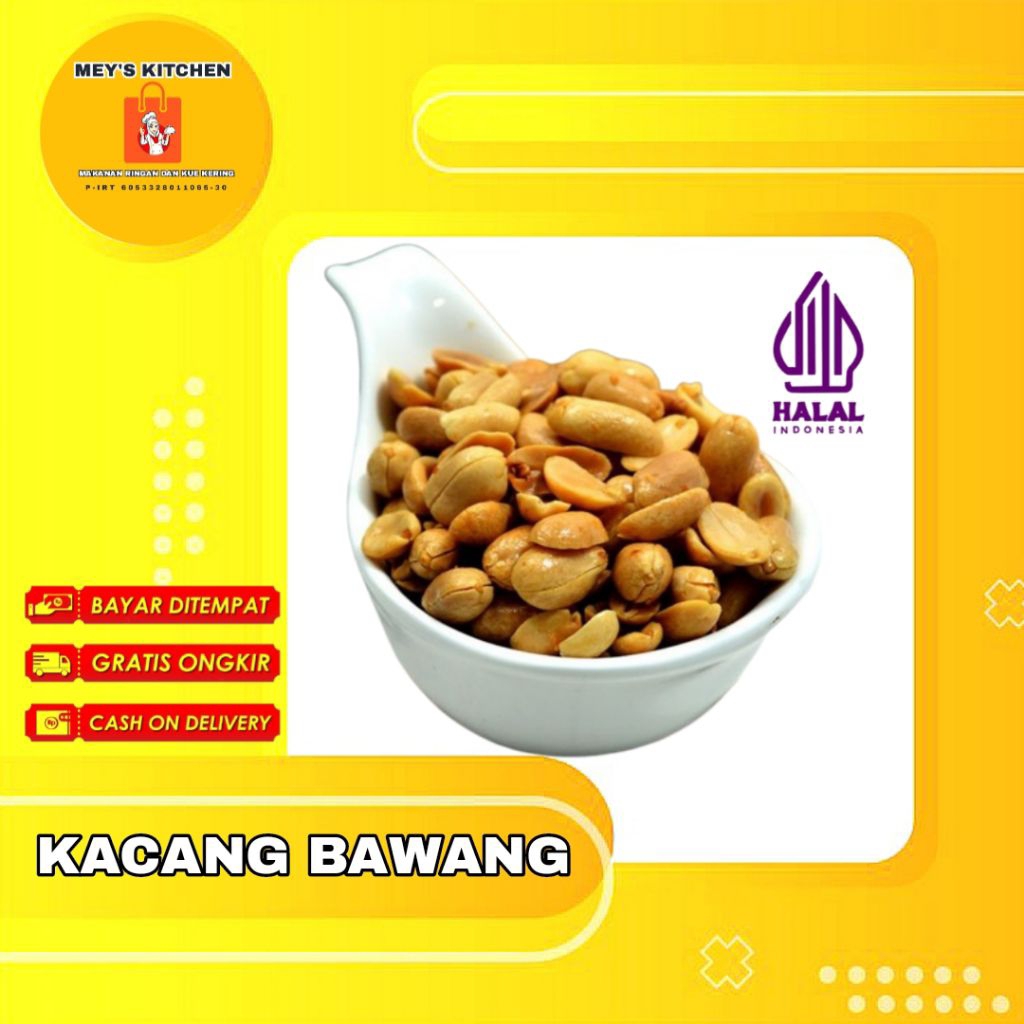 

Kacang Bawang Goreng Premium Daun Jeruk Renyah Gurih Dan Enak Kacang Bawang Gurih