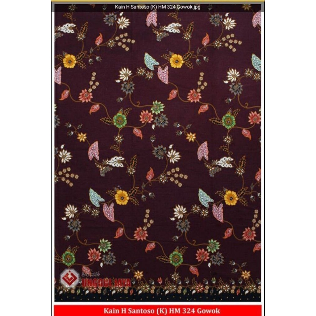 Kain Batik Unggul Jaya H. Santoso