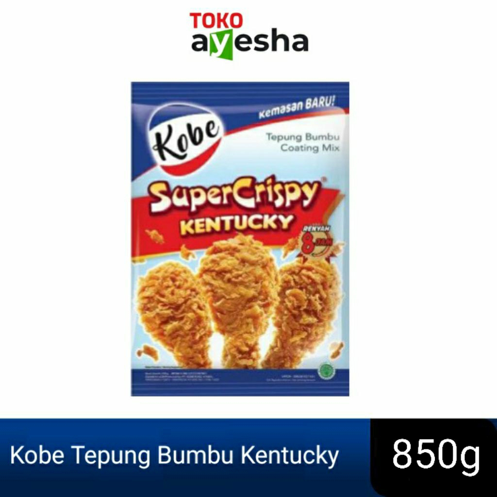 

Kobe Tepung Bumbu Kentucky 850 gr