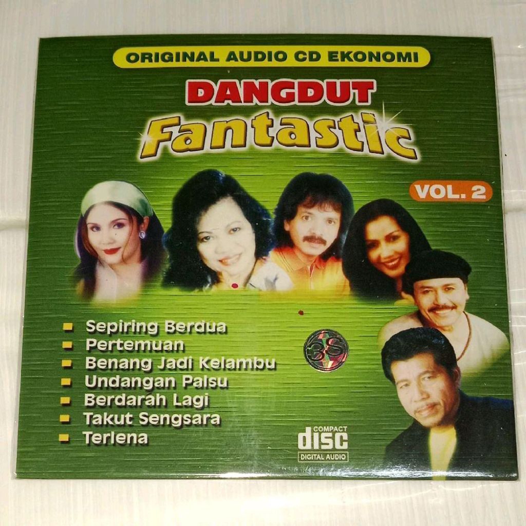 CD Dangdut Fantastic Vol 2 - Ida Laila Meggi Z Rita Sugiarto Leo Waldy Elvy Sukaesih Caca Handika Mi