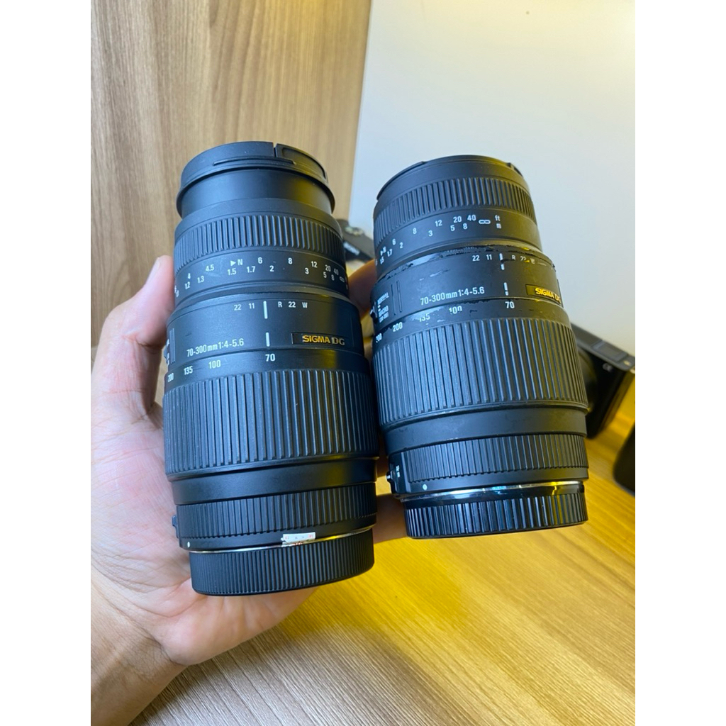 LENSA SIGMA 70-300MM DG FOR CANON NORMAL - LENSA TELE CANON