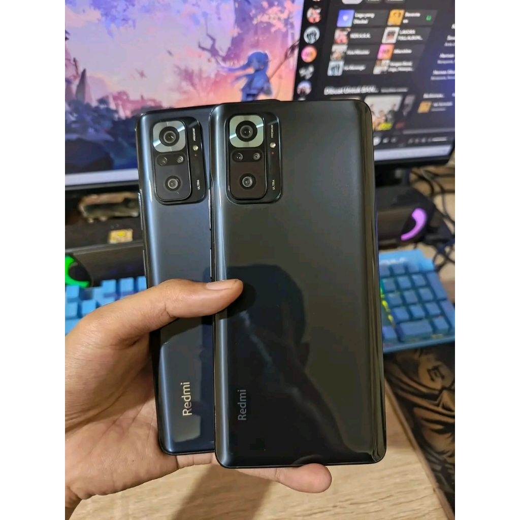 redmi not 10 ram 4/64gb second nominus garansi