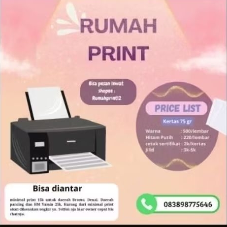 

Jasa Print Online Medan