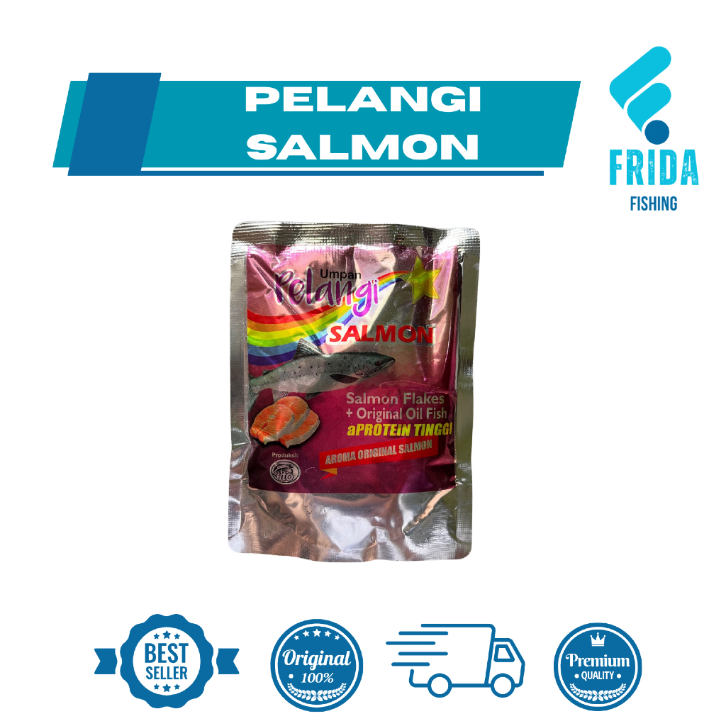 DJEMPOL PELANGI SALMON - UMPAN PANCING