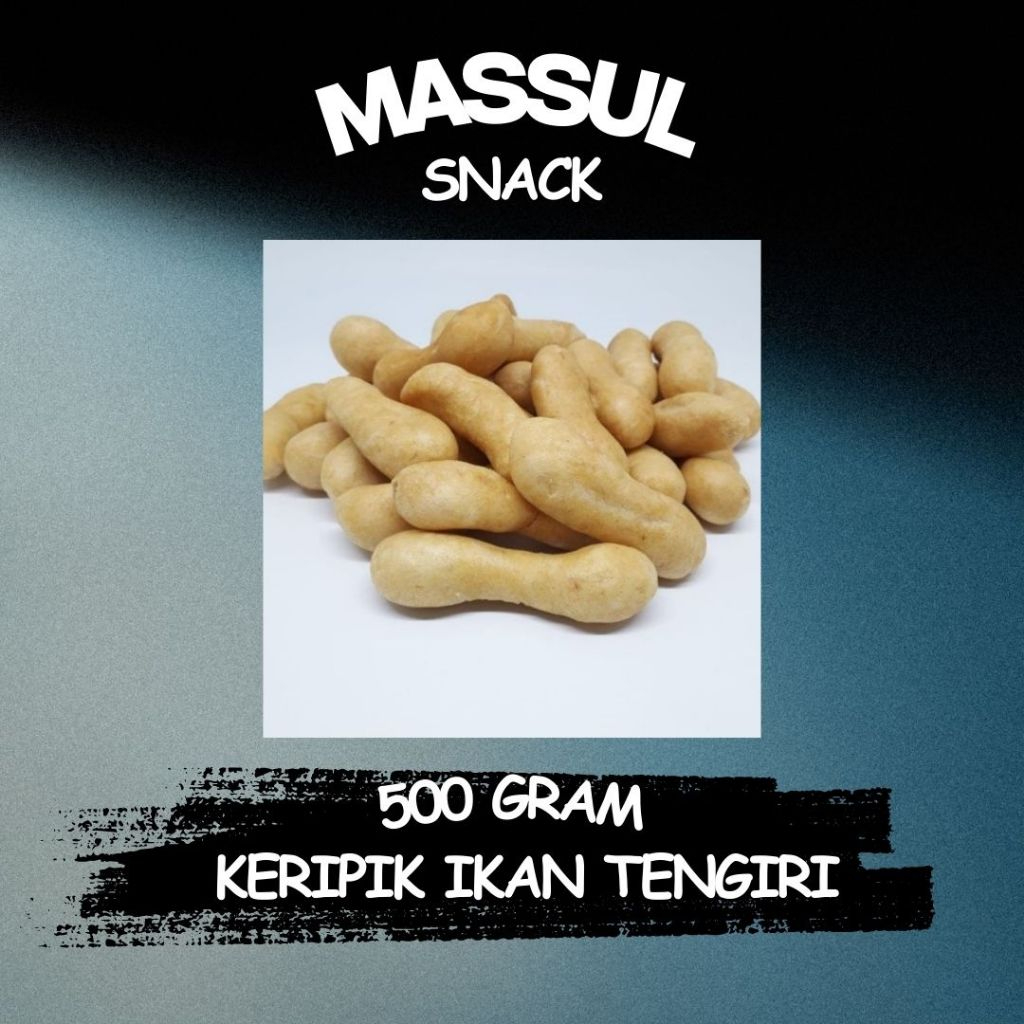 

[500 gram] Krupuk Ikan Tengiri Cilacap Kerupuk Tenggiri