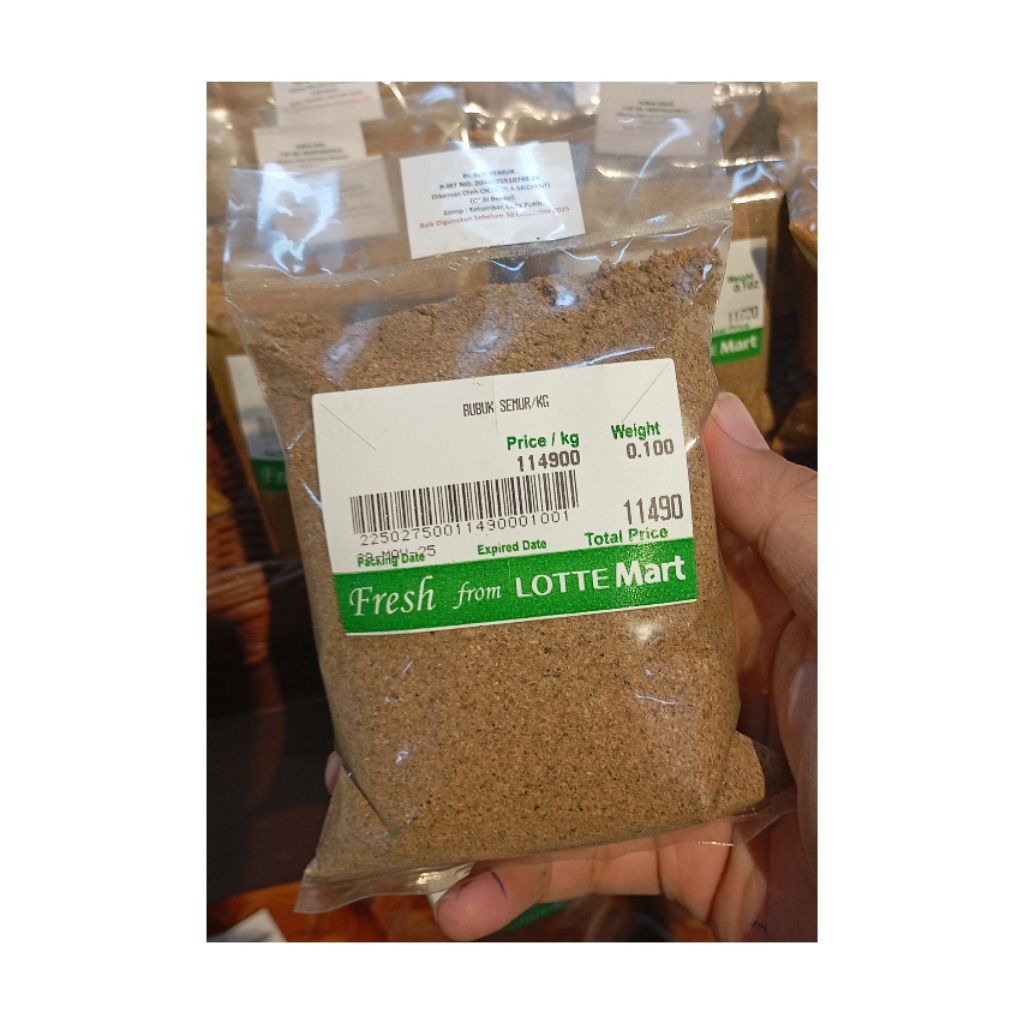 

BUBUK SEMUR 100GR ISI 3 PCS