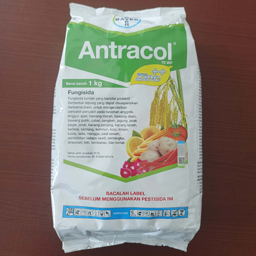 FUNGISIDA ANTRACOL FUNGISIDA OBAT BERCAK KARAT DAUN BUSUK DAUN BUSUK BATANG PEMBASMI JAMUR PADA TANA