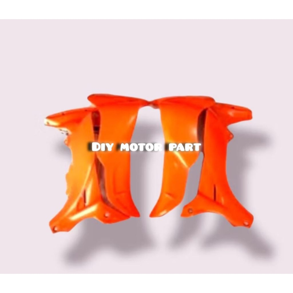 COVER SAYAP LUAR DALAM YAMAHA JUPITER Z NEW BURHAN / Z LAMA WARNA ORANGE