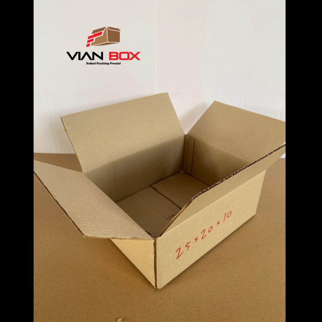 

kardus/karton ukuran 25x20x10cm1ply