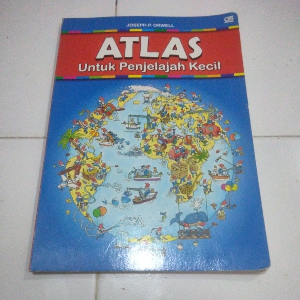 Boardbook Board Book Atlas Untuk Penjelajah Kecil
