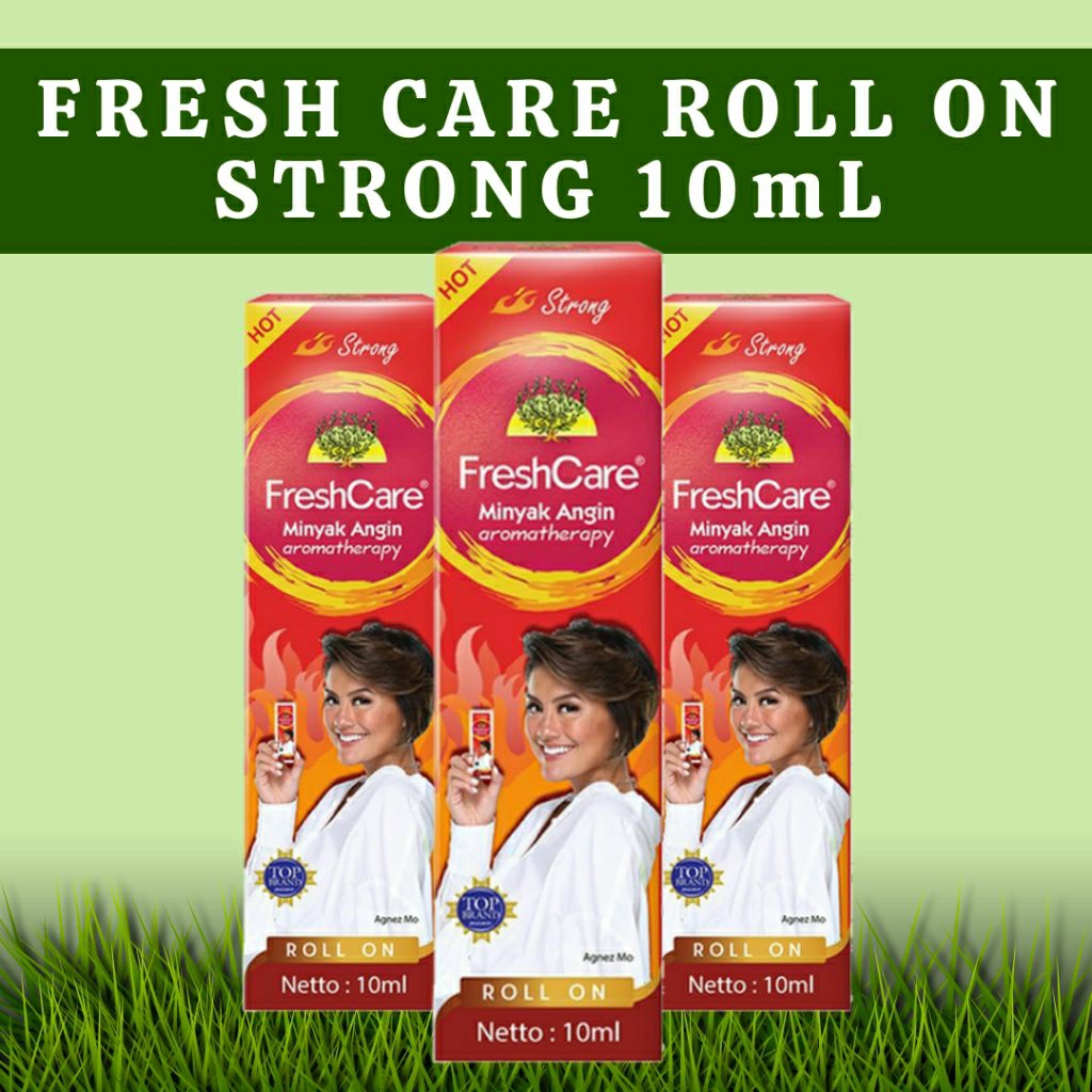 (GROSIR) Freshcare Strong Roll On 10mL Merah