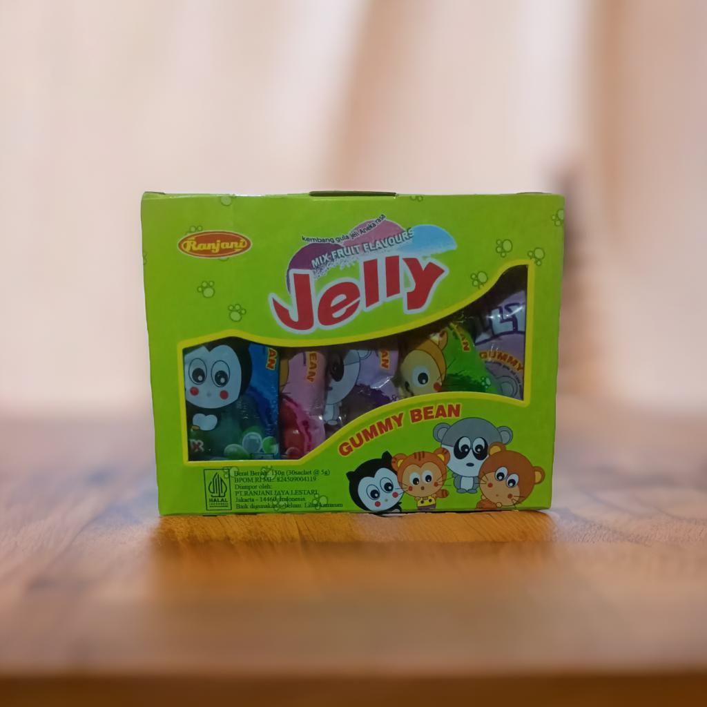 

Ranjani Jelly Gummy Bean ( 30 pcs x 5g )
