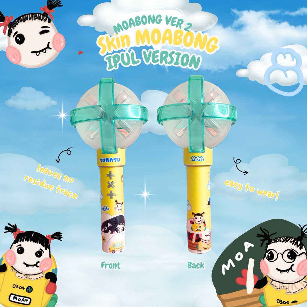 

IPUL Garskin Sticker Lightstick TXT MOABONG Ver 2 – Wrap Pelindung Anti Baret & Lecet