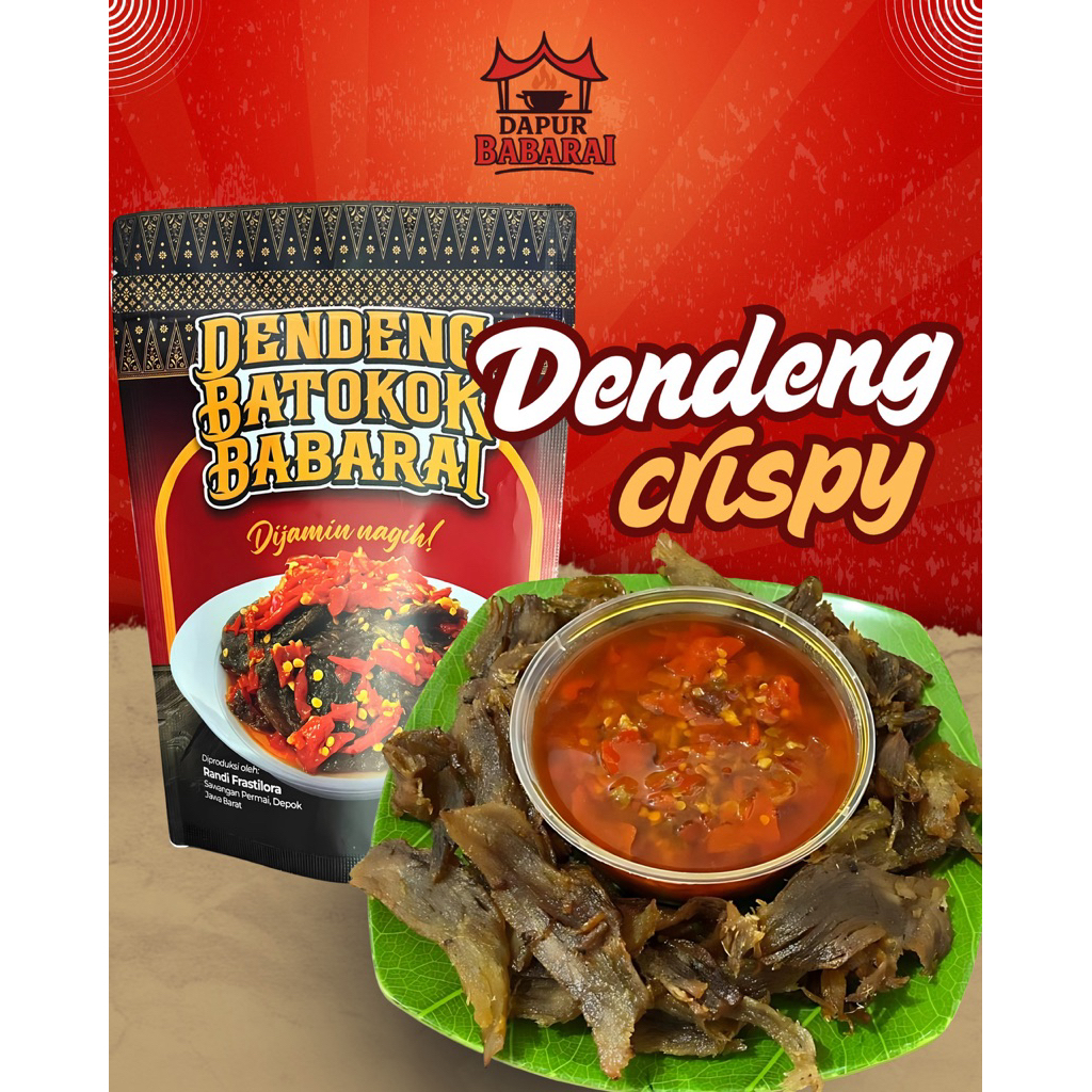 

Dendeng Crispy Babarai Asli Minang