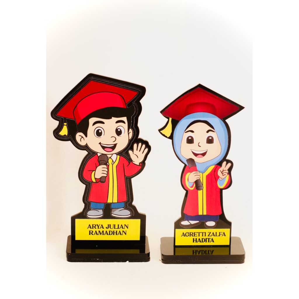 PLAKAT WISUDA MINIMALIS ANAK TK/SD