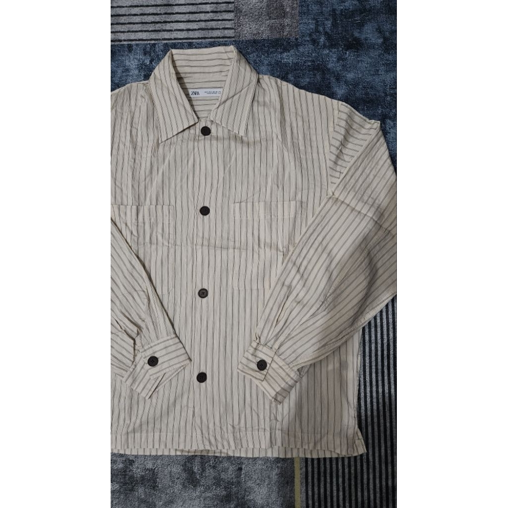 zara man salur kemeja outer