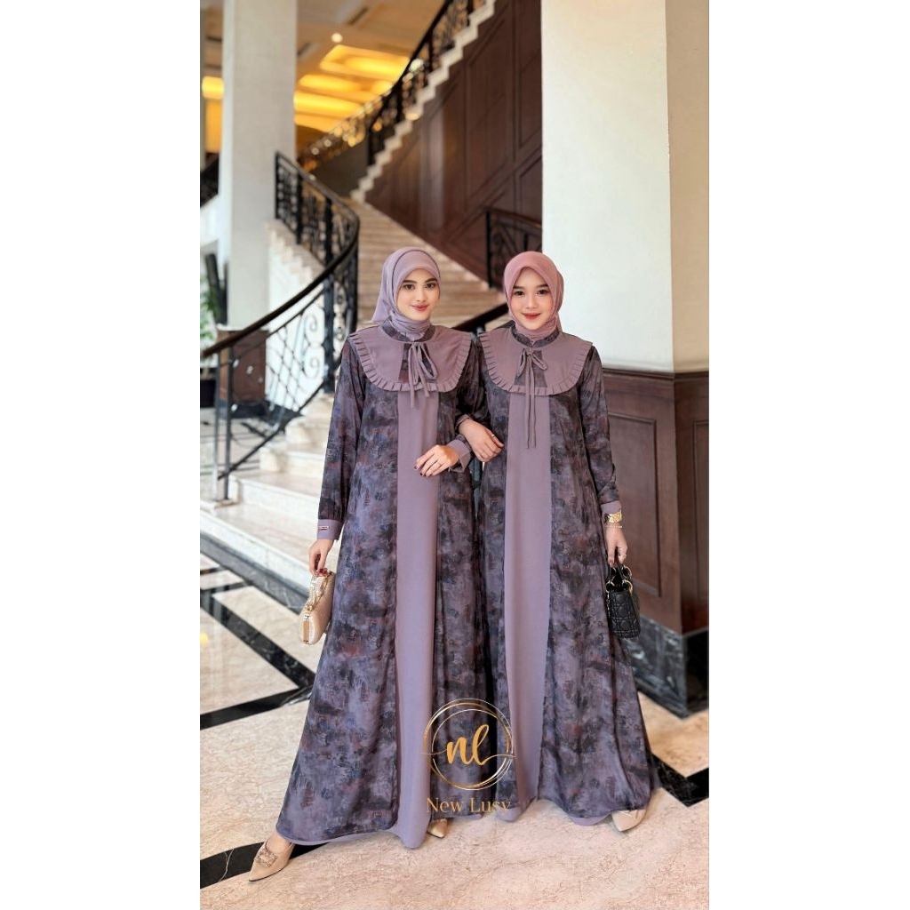 syafira dress by new lusy /gamis syafira new lusy