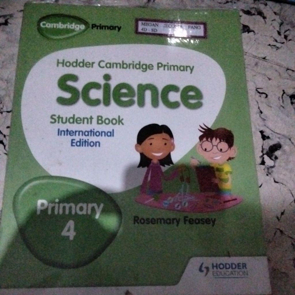 Buku Hodder Cambridge primary science 4 texkbook