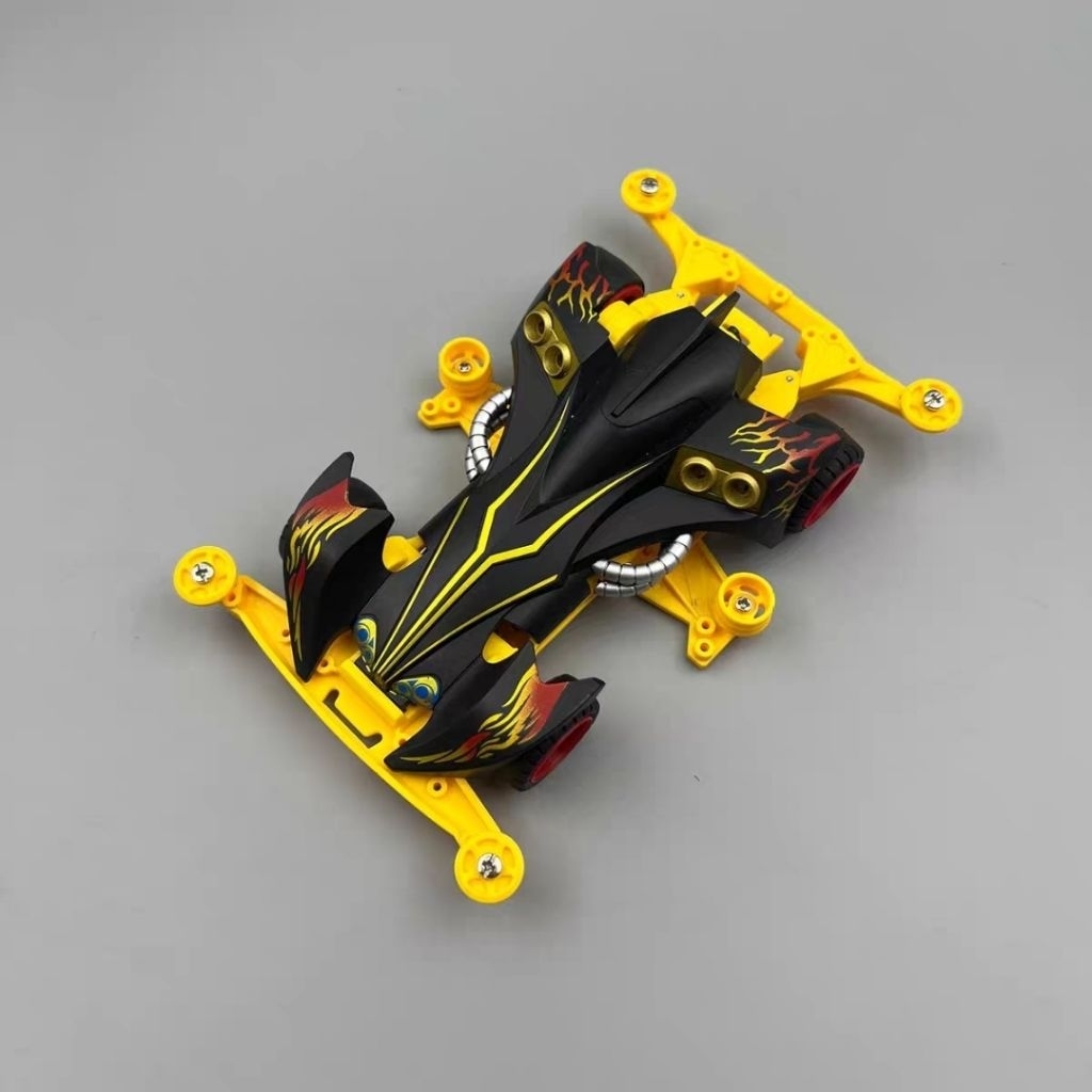 Mobil Mainan Rep, Tamiya Mini 4wd Merk Jiepin Ray Stinger Night Seeker Painting Body Super 2 Chassis