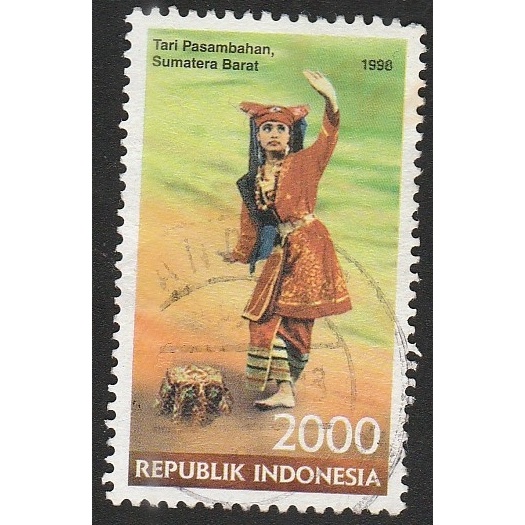 

A 12582 SATU BUAH PRANGKO INDONESIA TEMA TARI PASAMBAHAN PROPINSI SUMATERA BARAT DENGAN KONDISI SUDAH ADA CAP