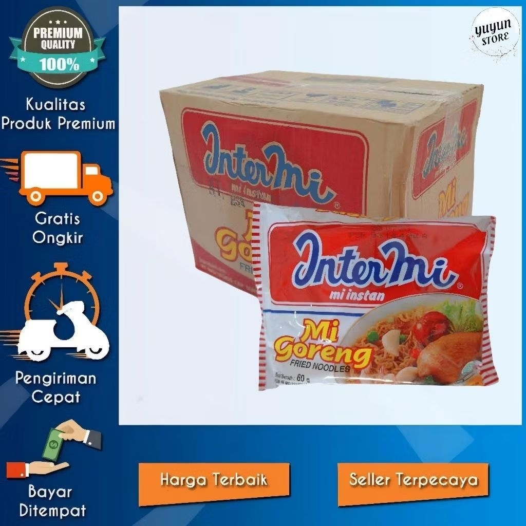 

Paket Intermie Goreng 1 Dus/Karton Mie Instan