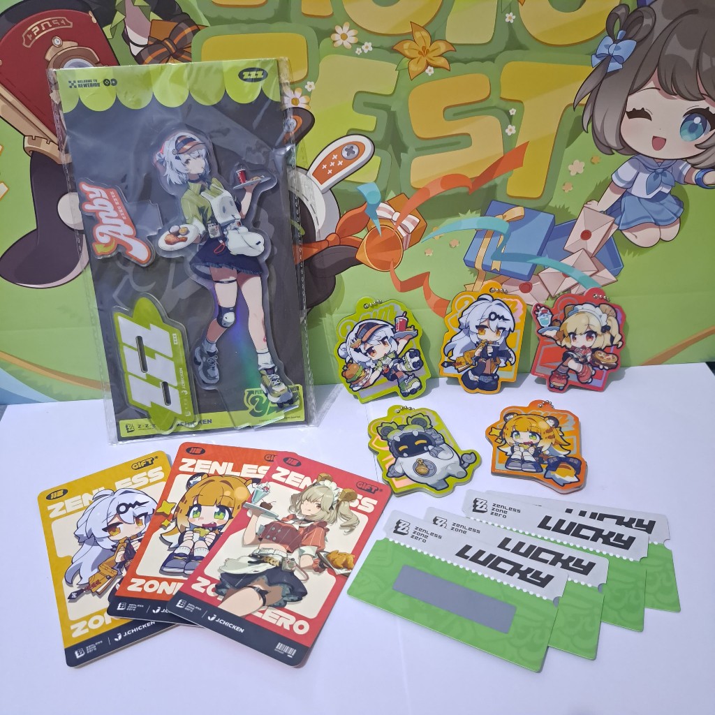 ZZZ x J Chicken Colaboration Merchandise - (STOCK TERAKHIR)  - Offcicial Merchandise