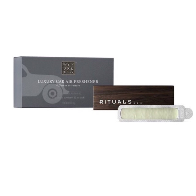 Rituals Car Air Freshener Amber & Musk / Pengharum mobil Rituals