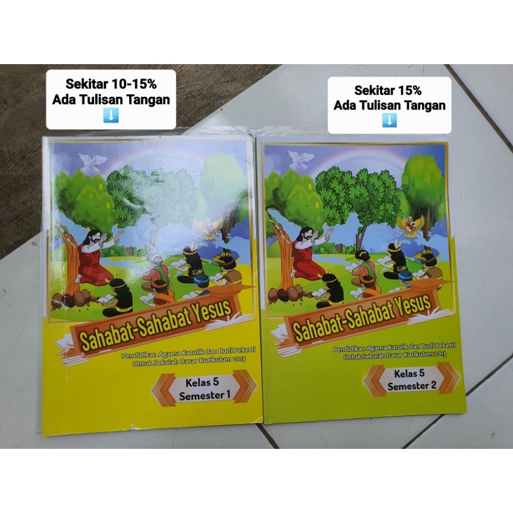 Sahabat - sahabat Yesus kelas 5 Bekas