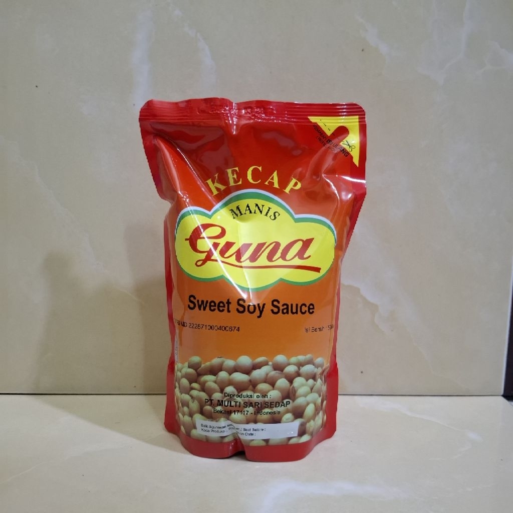 

Kecap Guna Manis Pouch 520 ML Refill Serbaguna