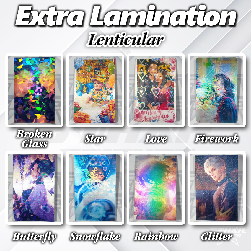 

[EL-1] Extra Lamination Lenticular | Laminasi Tambahan Lenticular